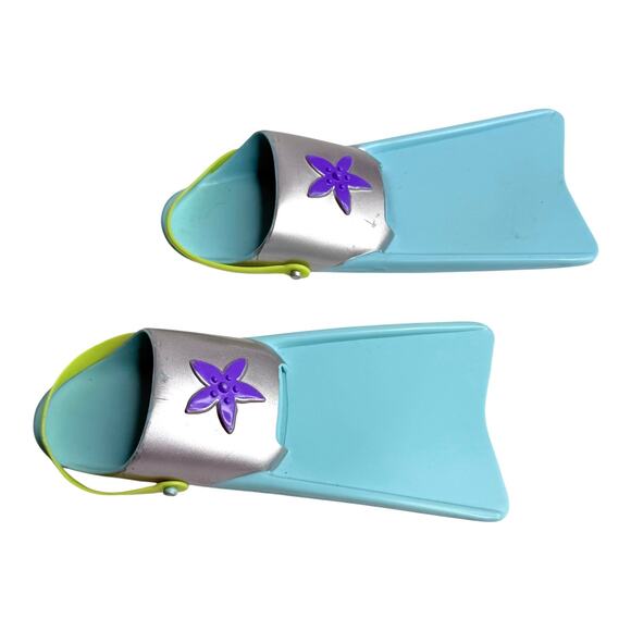 American Girl Kailey Snorkel Set SWIM FINS Doll Swim Beach Toy Accessories VTG - Picture 2 of 5